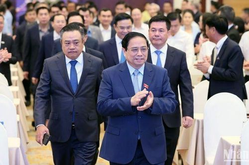 Thủ tướng Phạm Minh Chính dự lễ triển khai chuỗi dự án khí điện Lô B - Ô Môn