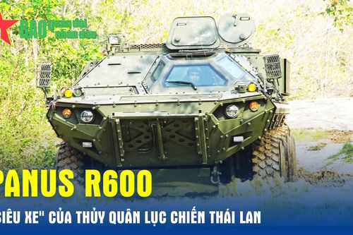 Panus R600 - 'Siêu xe' của thủy quân lục chiến Thái Lan