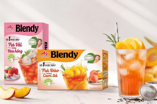 Đã có Blendy, thưởng trà chuẩn vị đào, đâu cần phải vào quán!