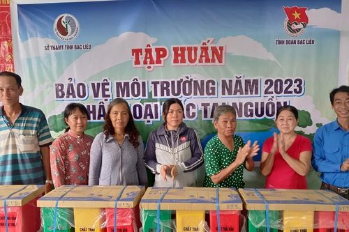 Bạc Liêu: Tập huấn bảo vệ môi trường cho đoàn viên, thanh niên