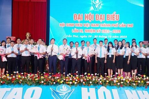 Anh Lâm Văn Tân tái đắc cử Chủ tịch Hội Sinh viên Việt Nam TP Cần Thơ
