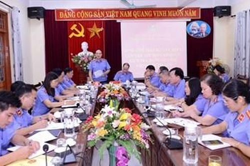 Khảo sát, kiểm tra công tác tuyên truyền tại VKSND tỉnh Thái Nguyên