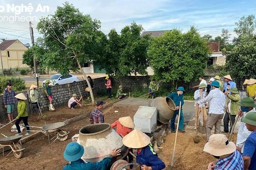 Phấn đấu 100% xã ở Nghĩa Đàn hoàn thành xây dựng nông thôn mới trong năm 2023