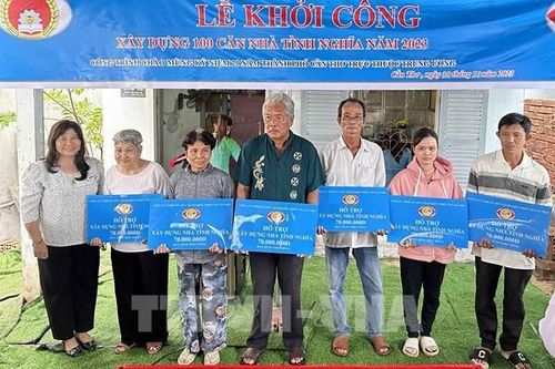 Cần Thơ: Khởi công 100 căn nhà tình nghĩa cho các gia đình chính sách, người có công