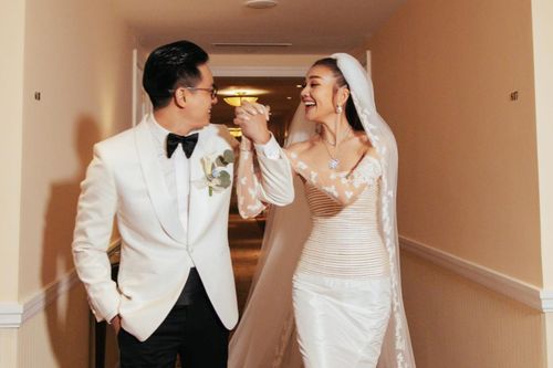 Vợ chồng Thanh Hằng nhận tin vui sau đám cưới cổ tích