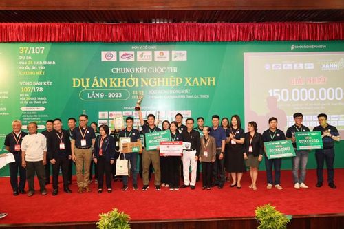 'Kết nối con người với tự nhiên' giành giải nhất dự án khởi nghiệp xanh 2023