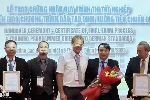 Đồng Nai có thêm 1 trường đủ năng lực tổ chức kỳ thi nghề theo tiêu chuẩn Đức