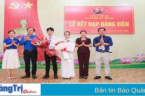 Chú trọng củng cố tổ chức đảng, phát triển đảng viên trong trường học ở Vĩnh Linh