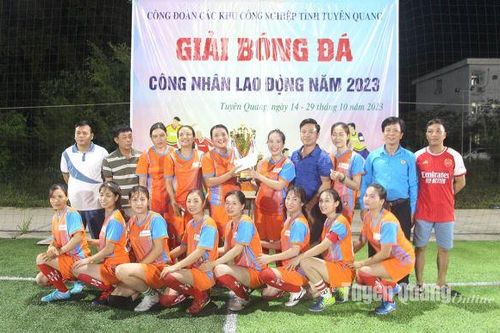 Giải bóng đá công nhân lao động năm 2023