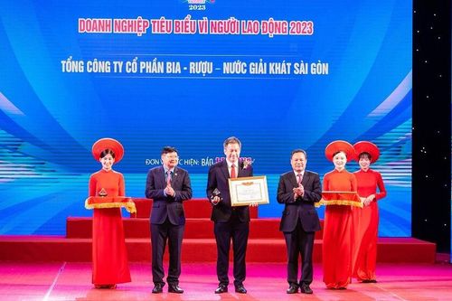 SABECO lần đầu tiên được vinh danh Doanh nghiệp tiêu biểu vì người lao động