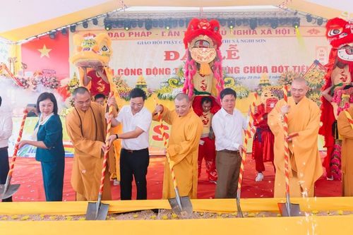 Thanh Hóa: Lễ khởi công xây dựng chùa Đót Tiên