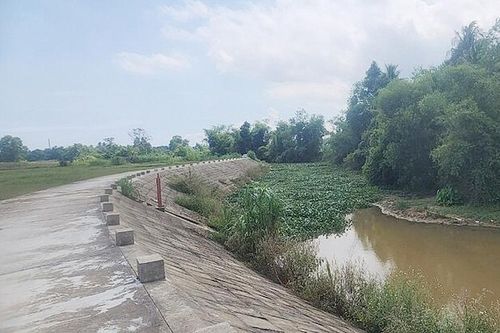 Hoài Nhơn (Bình Định): Xây dựng kè cấp bách sạt lở, bảo vệ khu dân cư trên sông Lại Giang