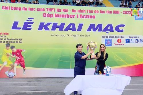 100 trường THPT tham dự giải bóng đá học sinh