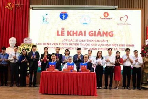 Đào tạo bác sĩ trẻ tay nghề cao cho y tế cơ sở vùng khó khăn miền núi phía Bắc