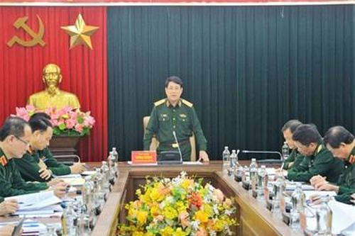 Đại tướng Lương Cường chủ trì Hội nghị giao ban Tổng cục Chính trị tháng 10-2023