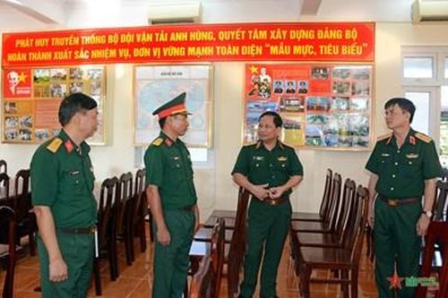 Tổng cục Chính trị kiểm tra hoạt động công tác Đảng, công tác chính trị một số đơn vị phía Nam