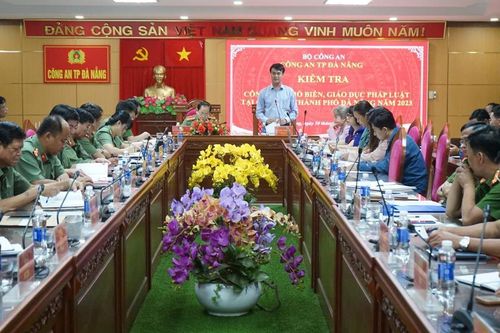 CATP Đà Nẵng đi đầu trong tuyên truyền, phổ biến, giáo dục pháp luật
