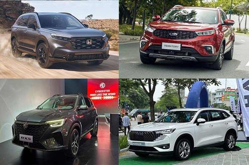 Mẫu SUV cỡ C nào có giá lăn bánh rẻ nhất tại Việt Nam năm 2023?