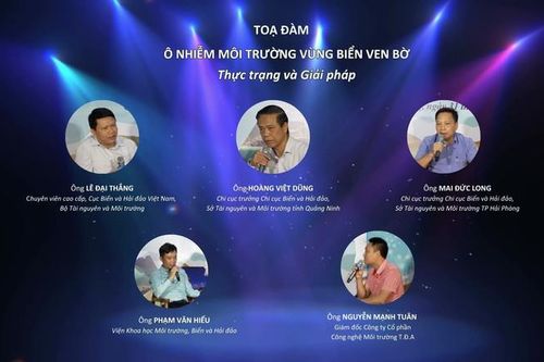 Tọa đàm: Ô nhiễm môi trường vùng biển ven bờ - thực trạng và giải pháp
