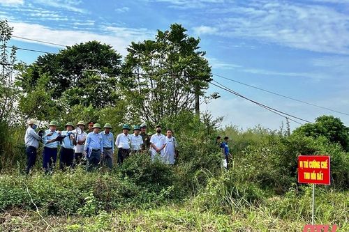 Cưỡng chế thu hồi đất thực hiện Dự án Đầu tư xây dựng và kinh doanh hạ tầng Bắc khu A - Khu Công nghiệp Bỉm Sơn (giai đoạn 2)
