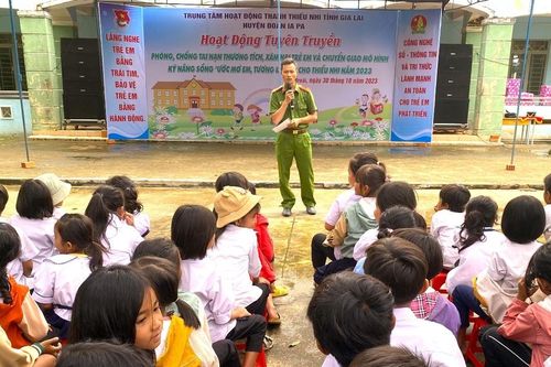 Trang bị kỹ năng phòng-chống tai nạn, thương tích cho 200 học sinh huyện Ia Pa