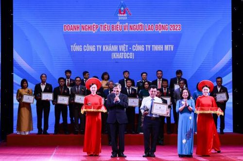 Khánh Hòa: Có 4 đơn vị được vinh danh 'Doanh nghiệp tiêu biểu vì người lao động'