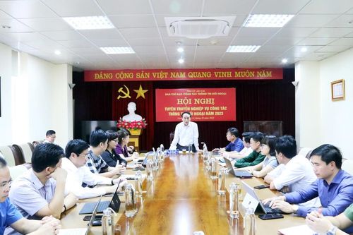 Hội nghị bồi dưỡng công tác thông tin đối ngoại