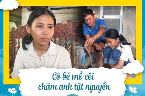 Cô bé mồ côi chăm anh tật nguyền, mơ thành bác sĩ