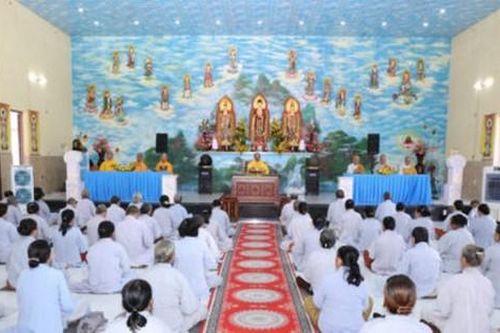 Quảng Nam: Khóa tu 'Một ngày an lạc' cụm cánh Đông tại chùa Phước Ấm