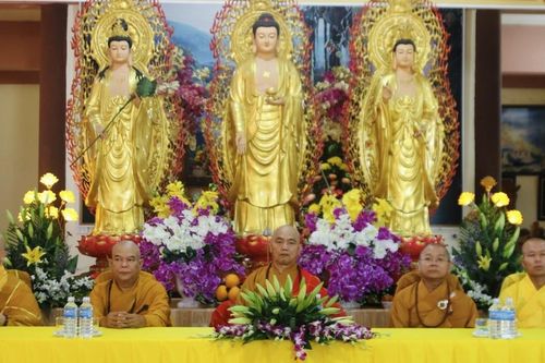 Chùa Phước Viên (H.Chư Sê, Gia Lai) khai mạc khóa tu mùa thu nhân lễ vía Quán Thế Âm Bồ-tát