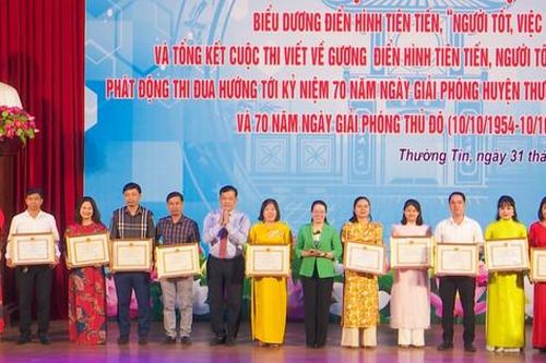 Thường Tín lan tỏa gương người tốt, việc tốt