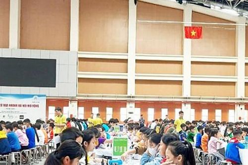 Lượng đăng ký dự giải cờ vua nhanh Hà Nội mở rộng năm 2023 vượt xa kỳ vọng