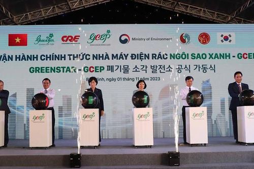 Nhà máy điện rác đầu tiên của tỉnh Bắc Ninh chính thức đi vào vận hành