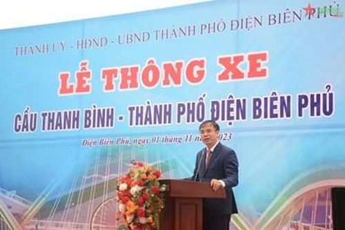 TP Điện Biên Phủ, tỉnh Điện Biên: Thông xe cầu Thanh Bình