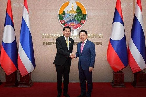 Lào và Thái Lan thảo luận xây cầu đường sắt qua sông Mekong