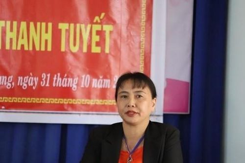 UBND huyện xin lỗi công khai cô giáo bị thông báo liên đến quan tín dụng đen