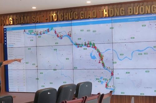 Ứng dụng công nghệ giúp cán bộ đường sông không còn phải cầm thước đo mực nước