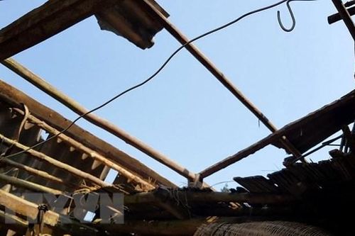 Mưa dông, gió lốc gây nhiều thiệt hại tại An Giang