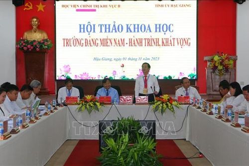 Hội thảo Trường Đảng miền Nam - hành trình, khát vọng