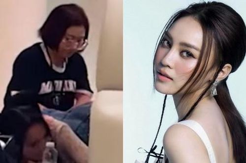 Lan Ngọc gặp sự cố phải nằm dài khi quay 'Chị đẹp đạp gió rẽ sóng'