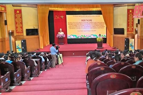 Lang Chánh hưởng ứng Ngày Pháp luật nước CHXHCN Việt Nam năm 2023