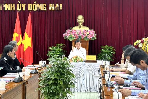 Bí thư Tỉnh ủy làm việc với Hiệp hội Thương mại Đài Loan tại Đồng Nai