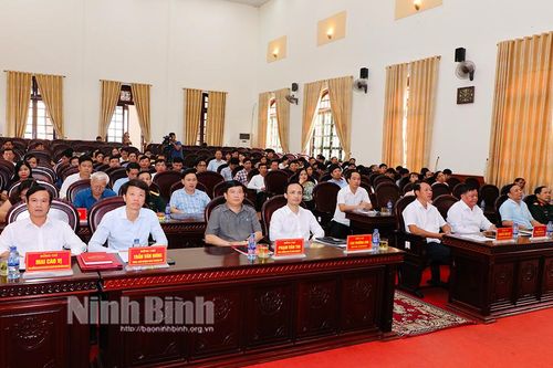 Huyện ủy Yên Mô quán triệt, triển khai các văn bản của Bộ Chính trị, Ban Bí thư