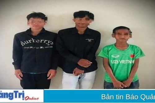 Bắt nhóm 3 trẻ em ở Hướng Hóa cướp giật điện thoại