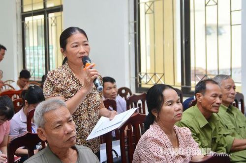 Giải quyết kiến nghị cử tri