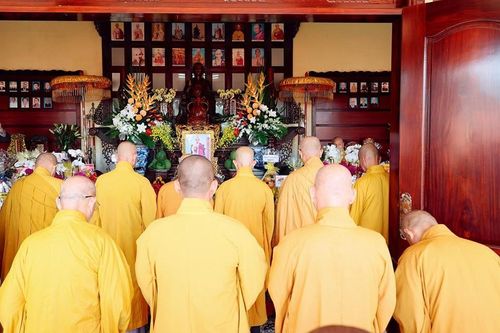 Long An: Tưởng niệm húy nhật Hòa thượng Thích Pháp Lâm - Đệ nhị trụ trì chùa Thiên Châu
