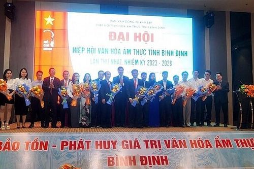 Đại hội Hiệp hội Văn hóa ẩm thực Bình Định lần thứ nhất