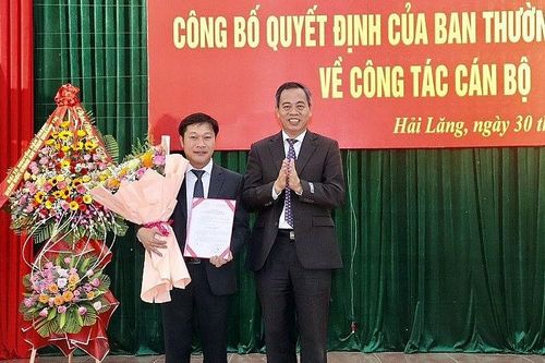 Quảng Trị: Điều động, bổ nhiệm cán bộ chủ chốt