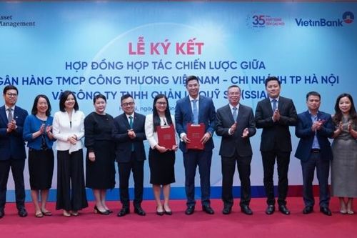 SSIAM và VietinBank TP. Hà Nội ký kết thỏa thuận hợp tác chiến lược