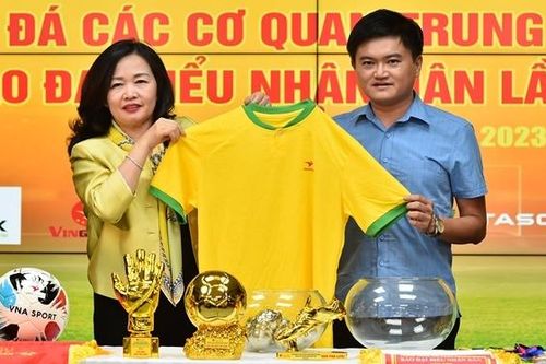 Bốc thăm chia bảng Giải bóng đá các cơ quan Trung ương mở rộng tranh Cúp Báo Đại biểu Nhân dân năm 2023